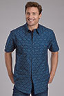 Roper Men's SS Shirt 0300200640247BU