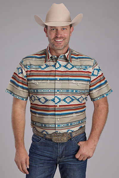 Roper Men's SS Shirt 0300200670252BR