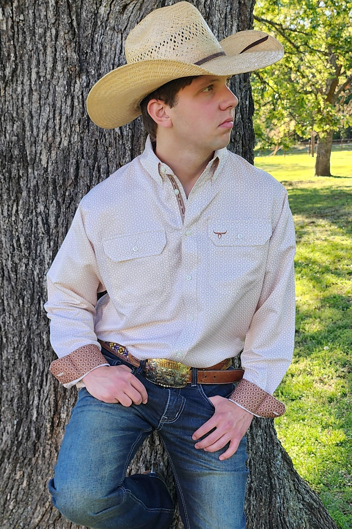 Drover Mens Shirt D156 – Langley Western Store - Main Image