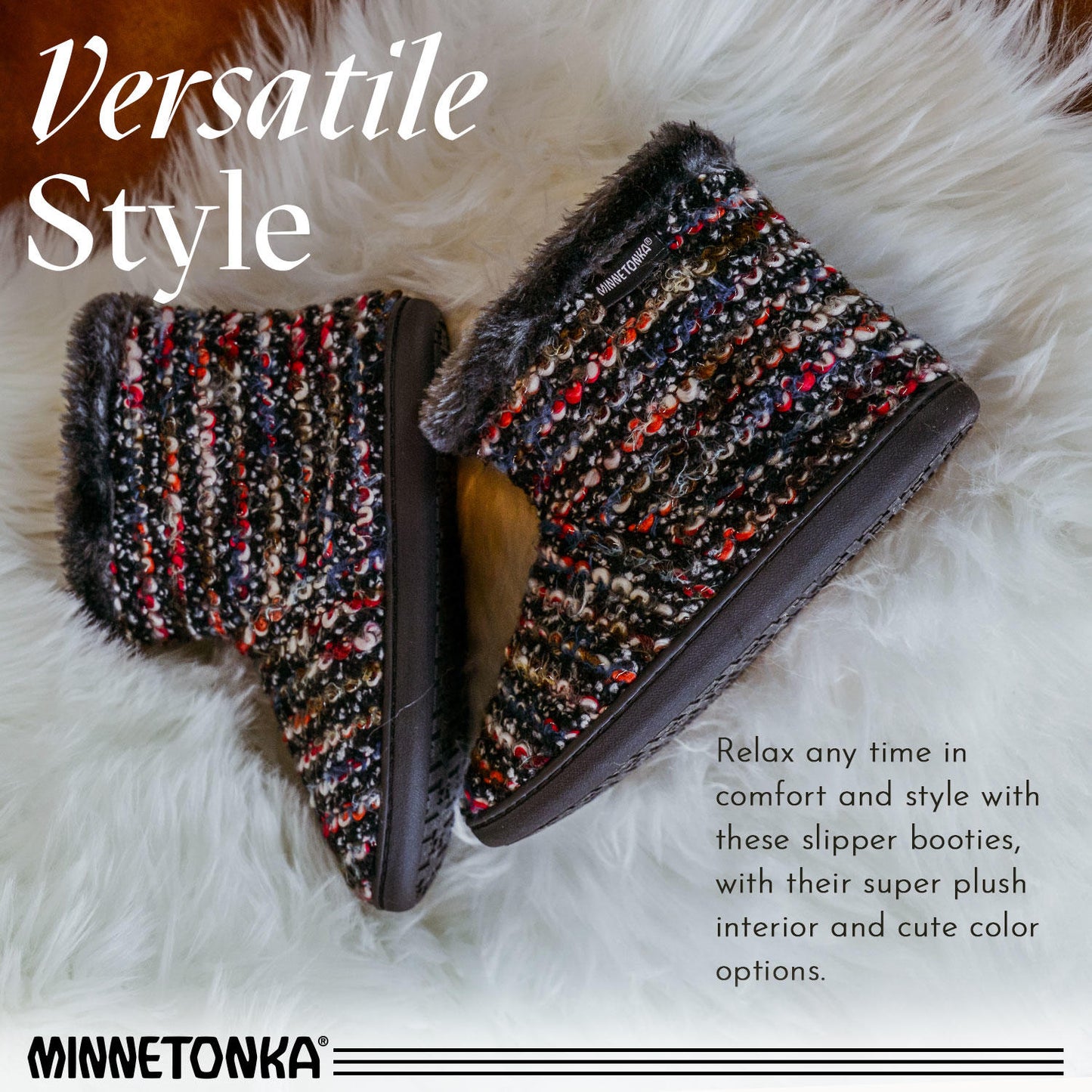 Minnetonka Ladies Betty Versatile House Shoe 44039