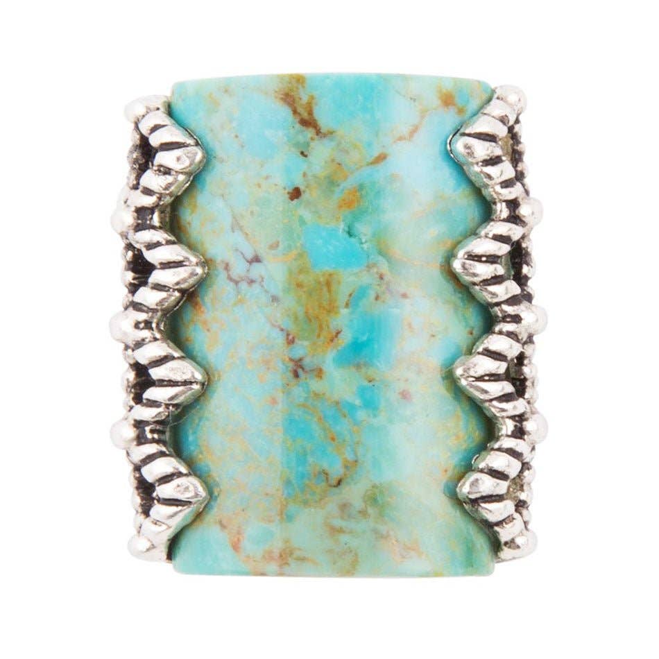 Turquoise Slice Statement Ring