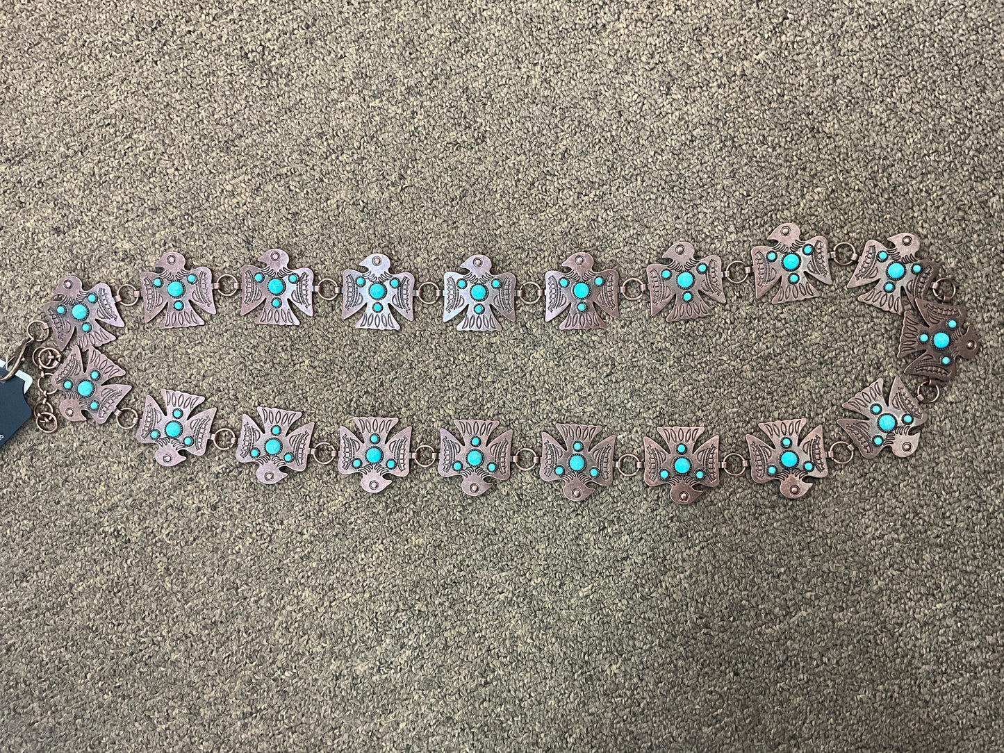 Chain Concho Belt Thunderbird 666