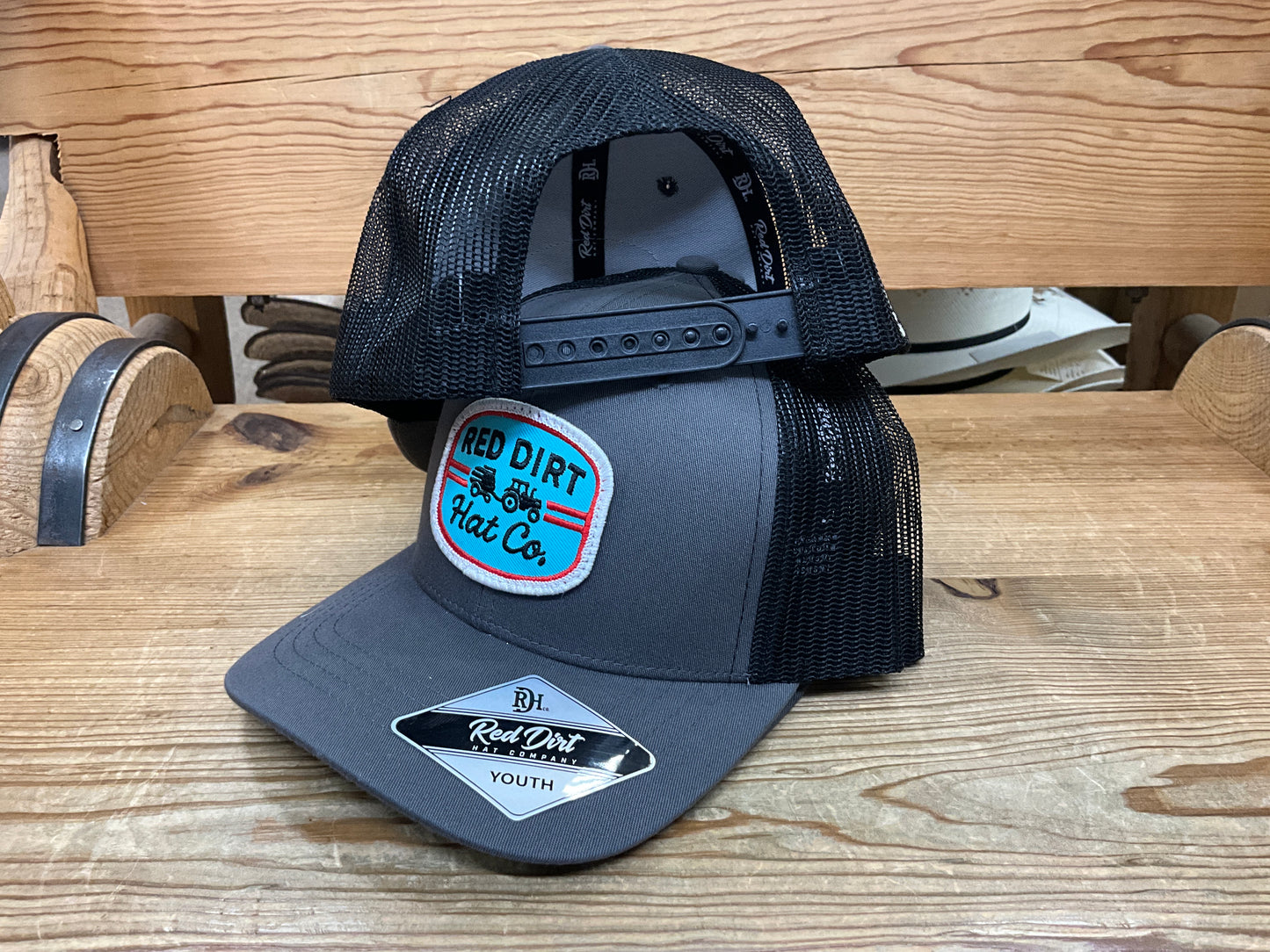 RDHC Youth Cap Gary/Black RDHCY-67
