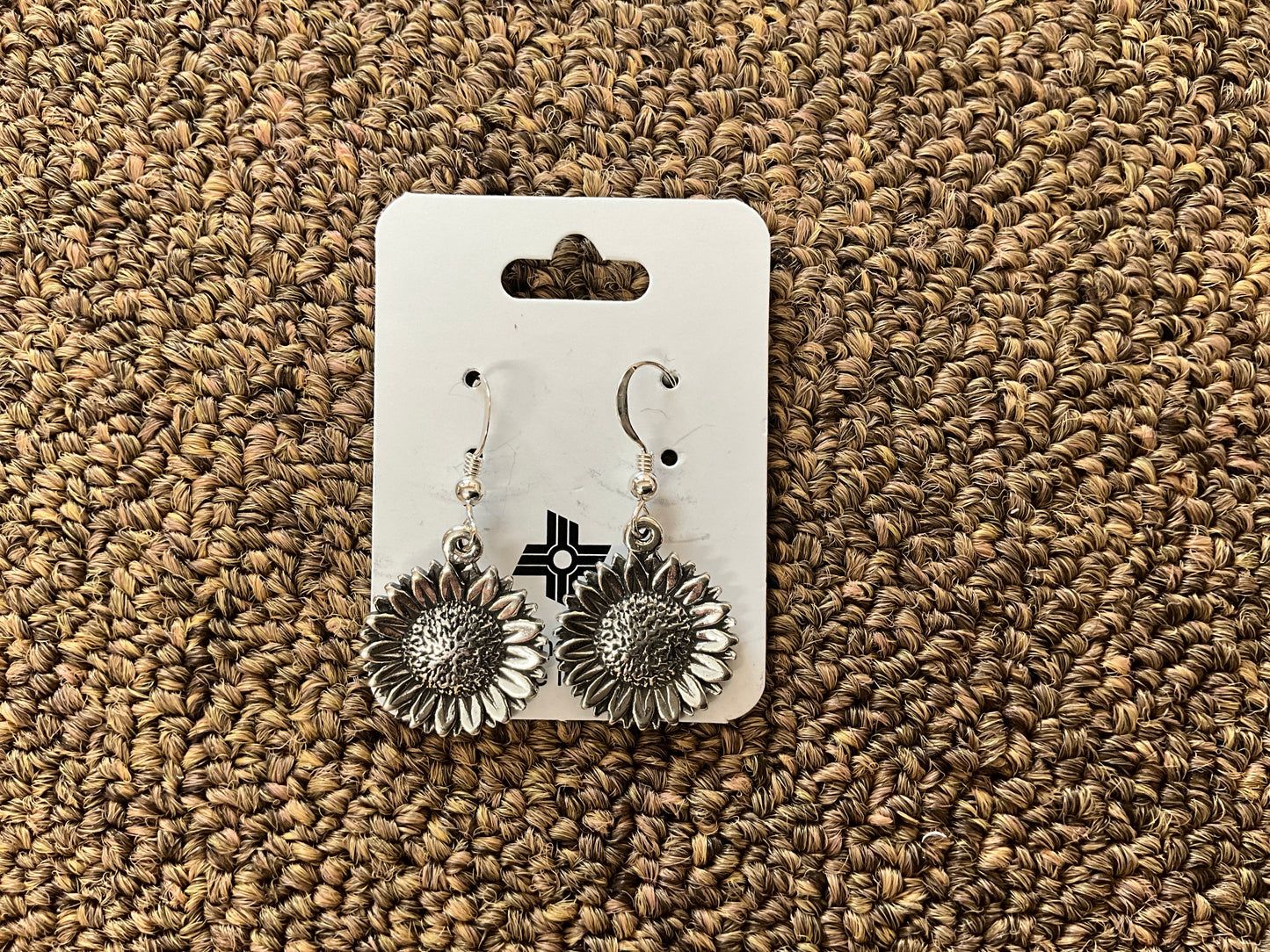 Earring Sterling Silver Sunflower LP1697E