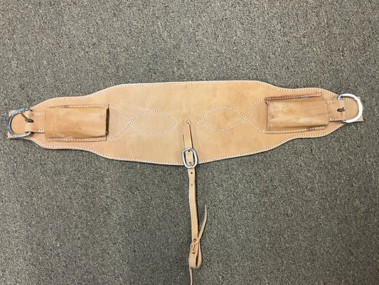 Leather Back Cinch BC641