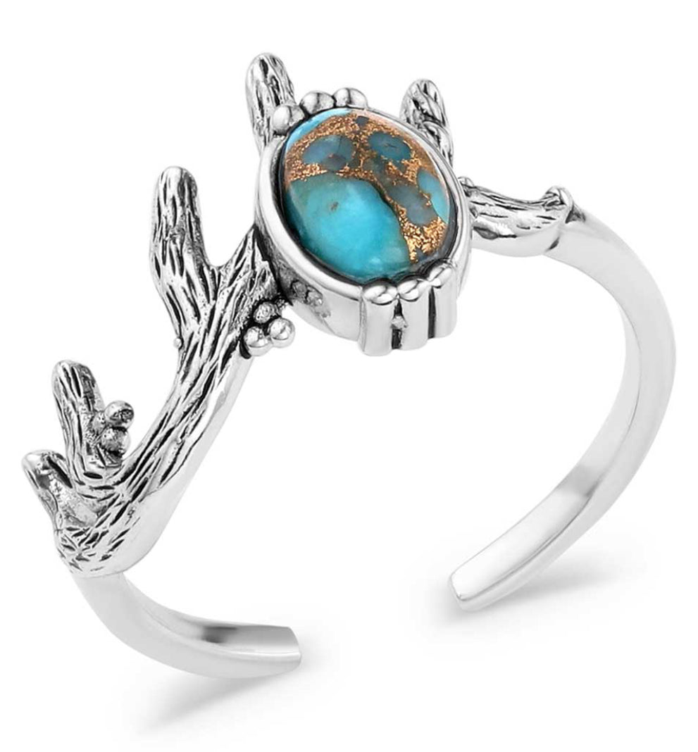 Montana Silversmiths Turquoise Haven Open Ring KTRG5994