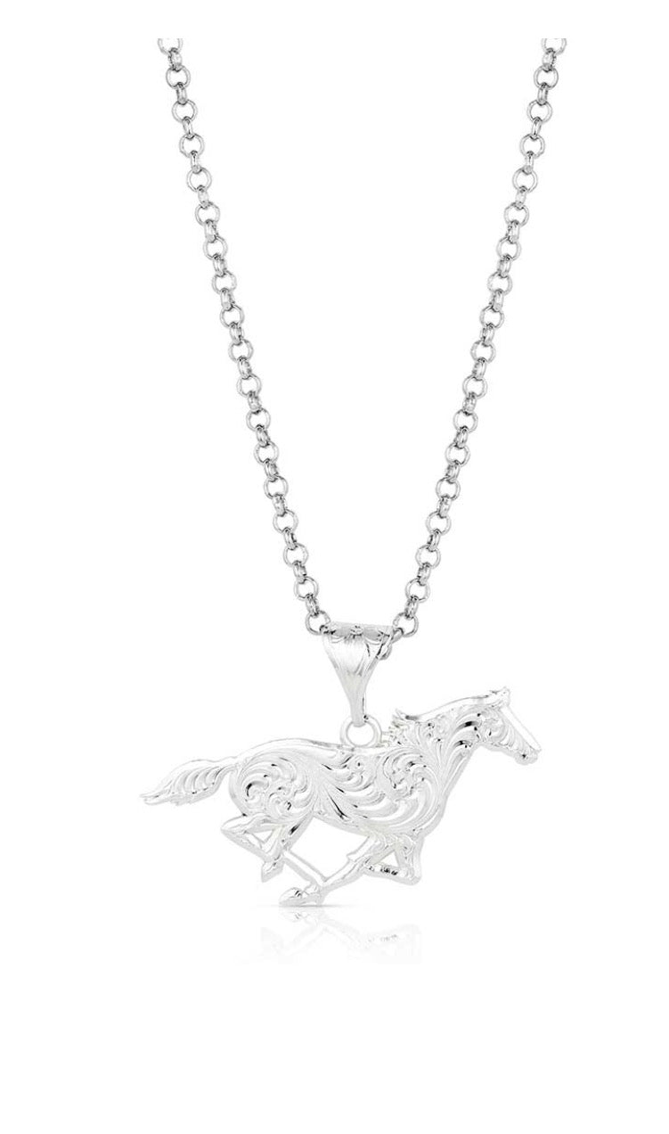 Montana Silversmiths Running Horse NC6136