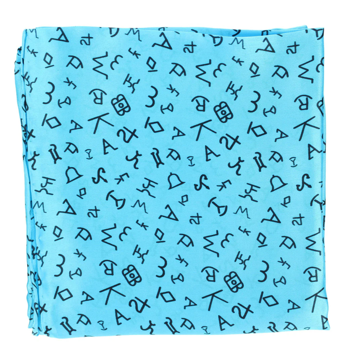 M & F Western Banded Wild Rag - Turquoise or White 0904433