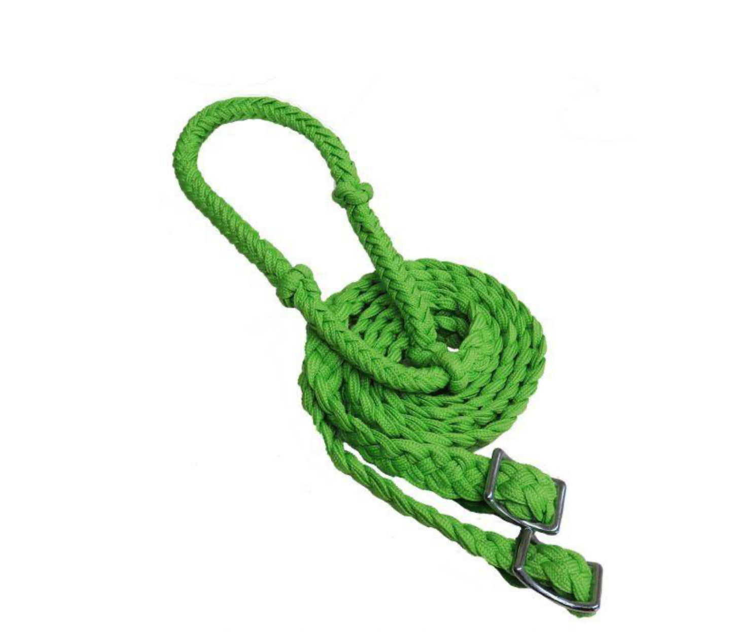 Braided Nylon Barrel Reins with Easy Grip Knots 27109