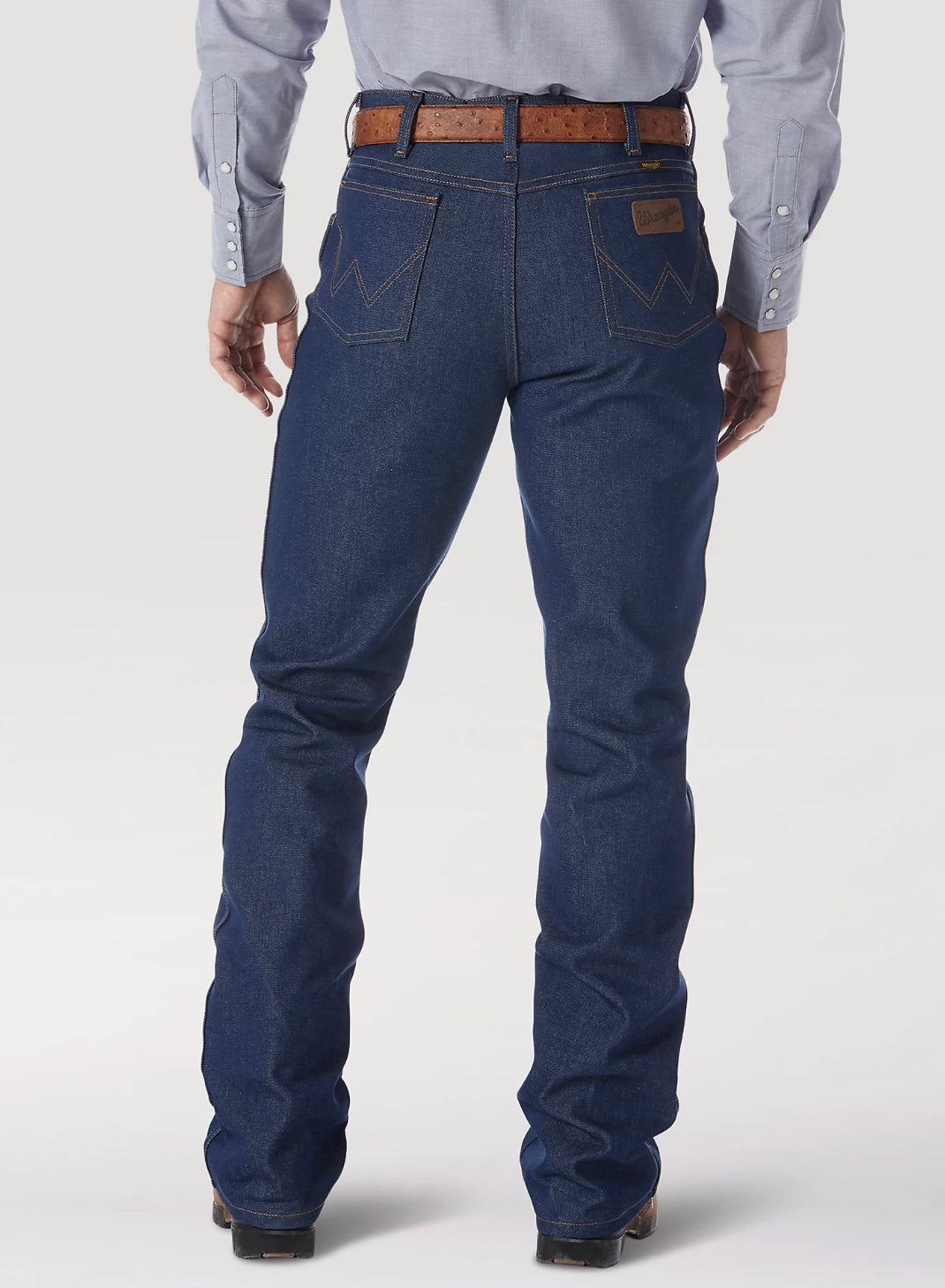 WRANGLER® COWBOY CUT® BOOT JEAN RIGID - REGULAR FIT IN NAVY 945NAV