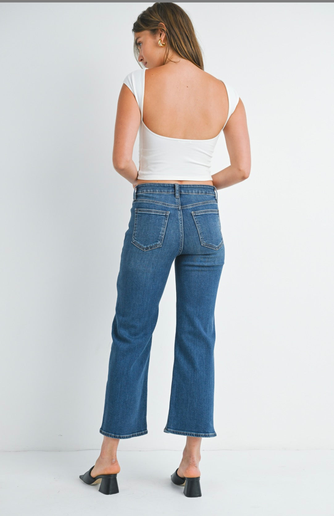 Just USA Slim Wide Leg Jean JP239
