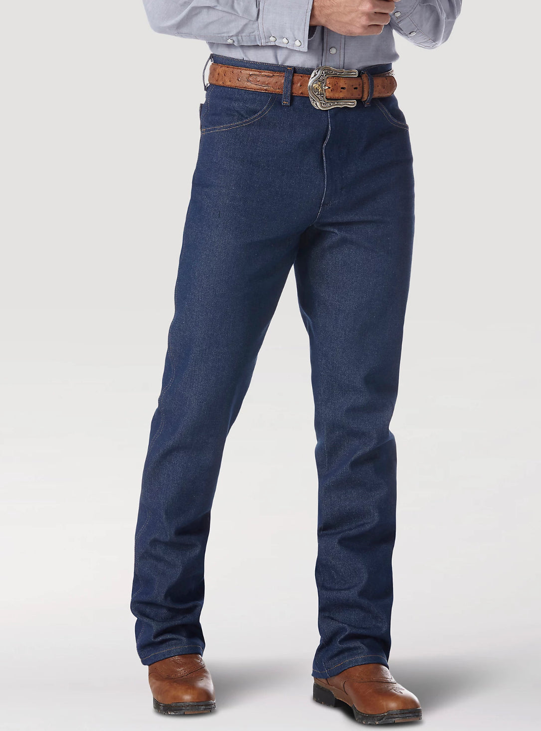 WRANGLER® COWBOY CUT® BOOT JEAN RIGID - REGULAR FIT IN NAVY 945NAV