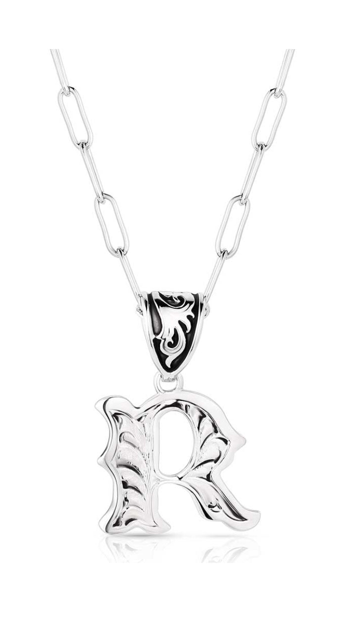 Montana Silversmith Western Initial Necklace - style R NC6096-R