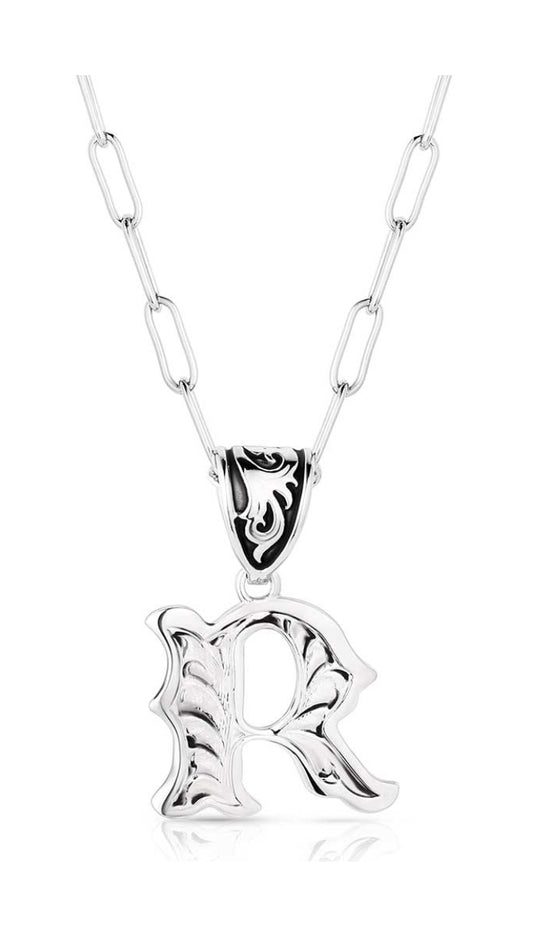 Montana Silversmith Western Initial Necklace - style R NC6096-R