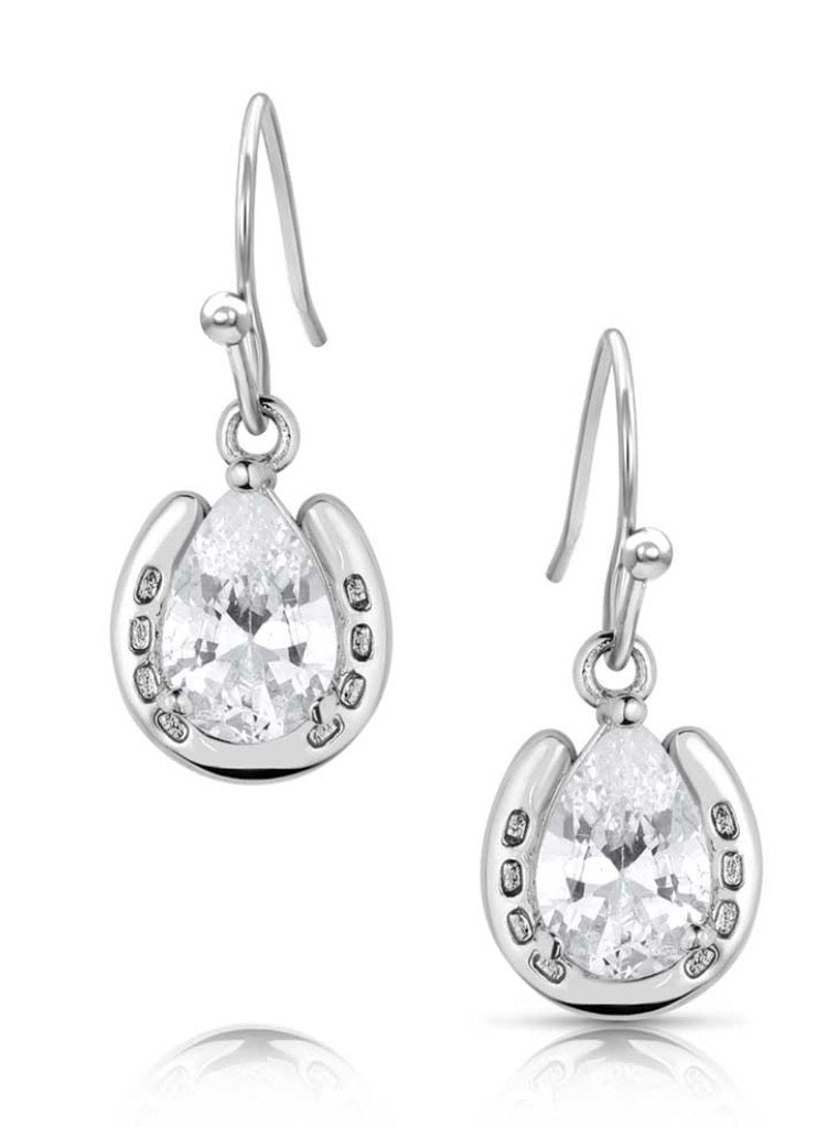 Montana Silversmiths Lucky Trot Crystal ER5639