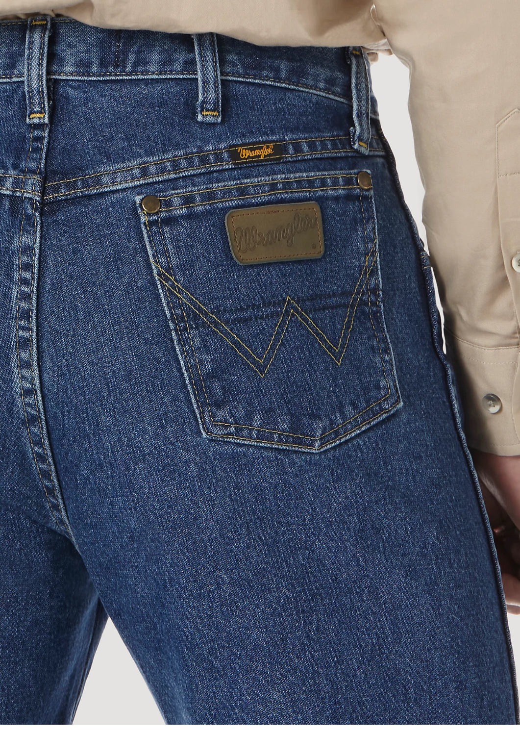 WRANGLER® GEORGE STRAIT COWBOY CUT® ORIGINAL FIT JEAN IN HEAVYWEIGHT STONE DENIM 13MGSHD
