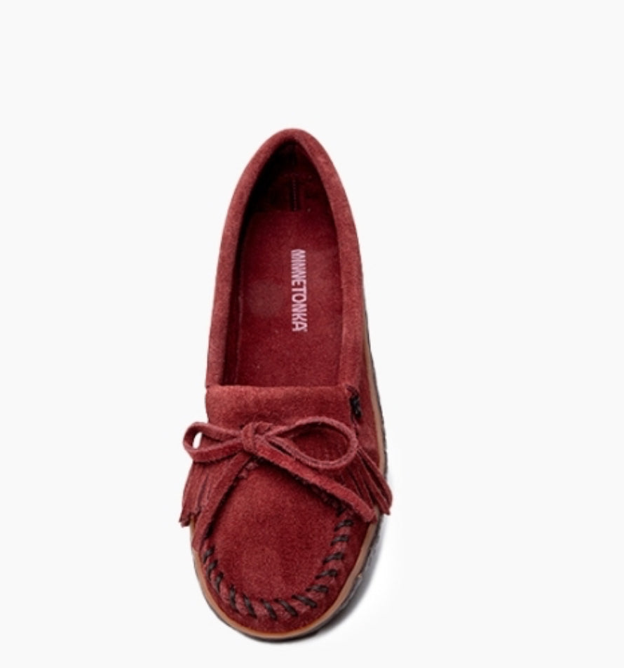 Minnetonka Ladies Kilty Tread Moccasin 379A