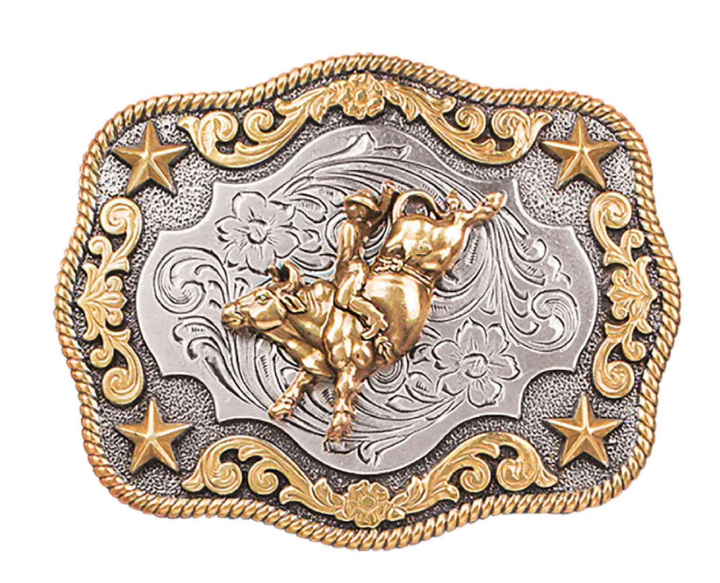 Nocona Mens Bullrider Buckle 3798702