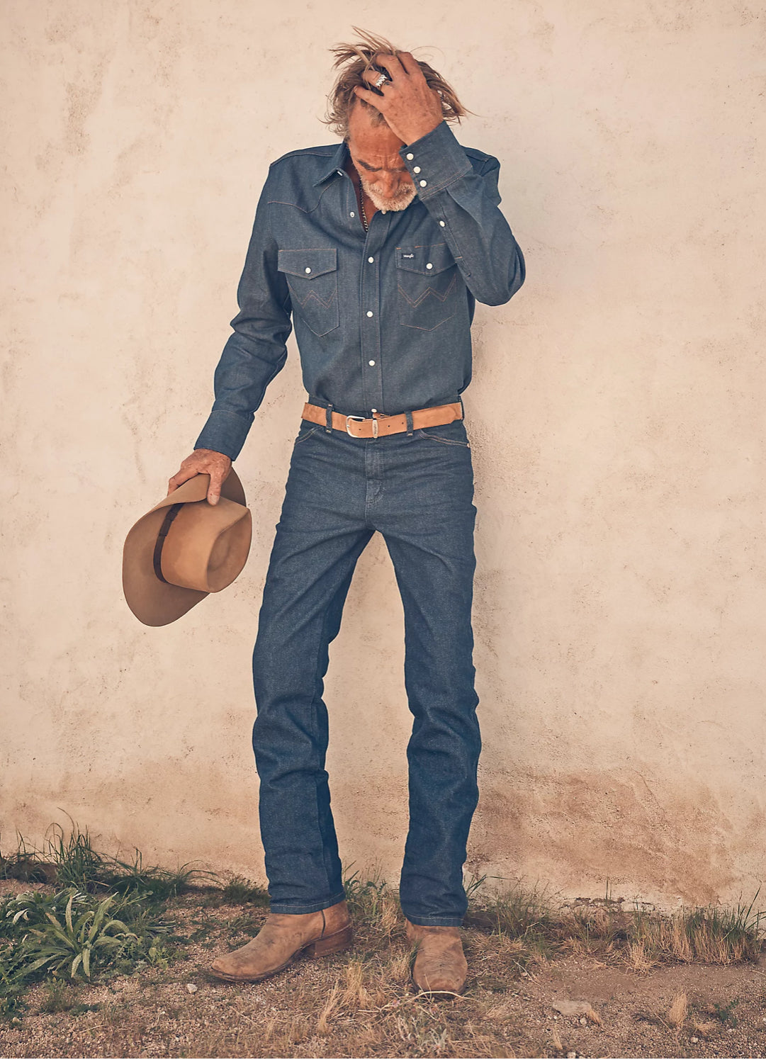 WRANGLER® COWBOY CUT® SLIM FIT JEAN IN PREWASHED INDIGO 936PWD