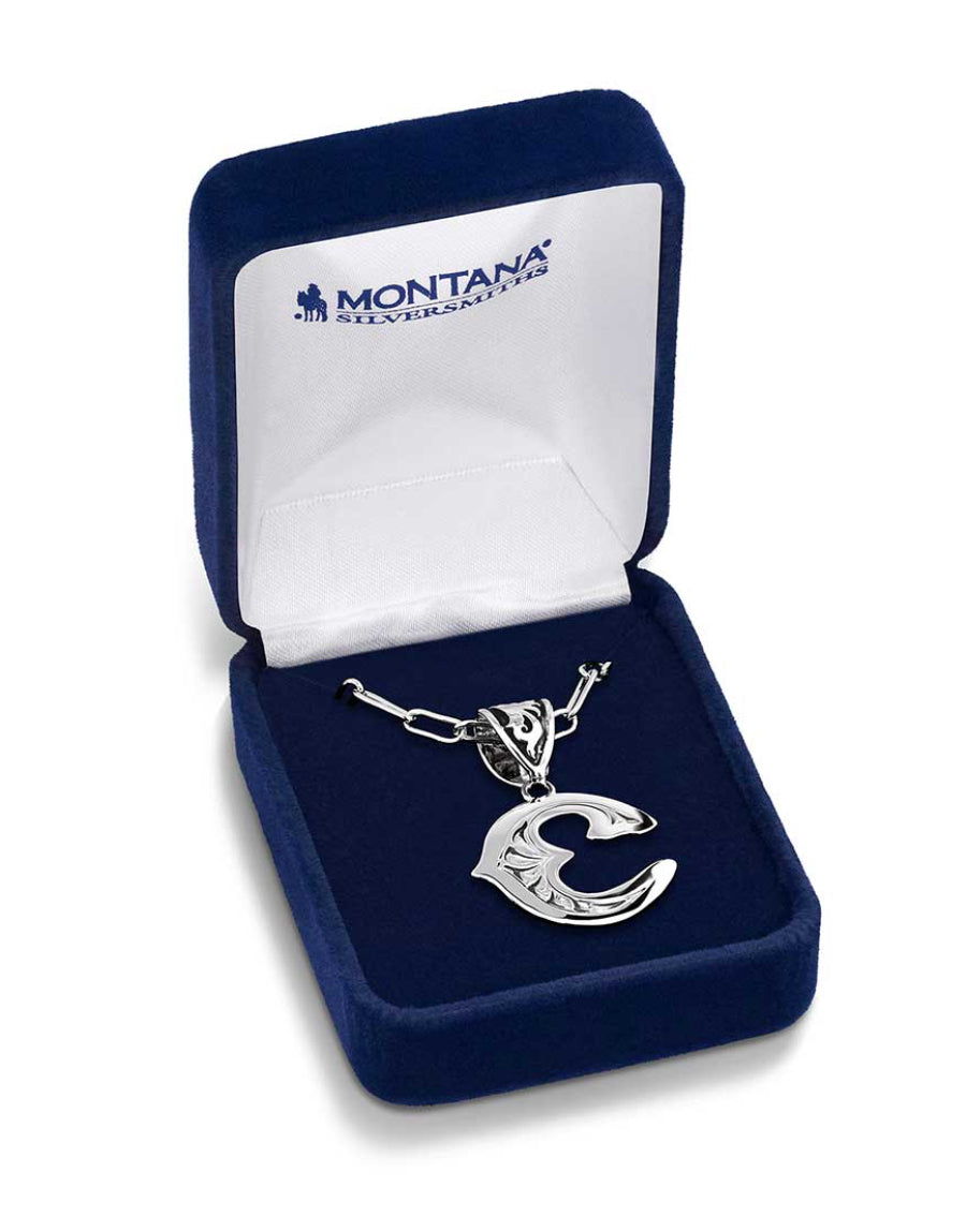 Montana Silversmith Western Initial Necklace - style C NC6096-C