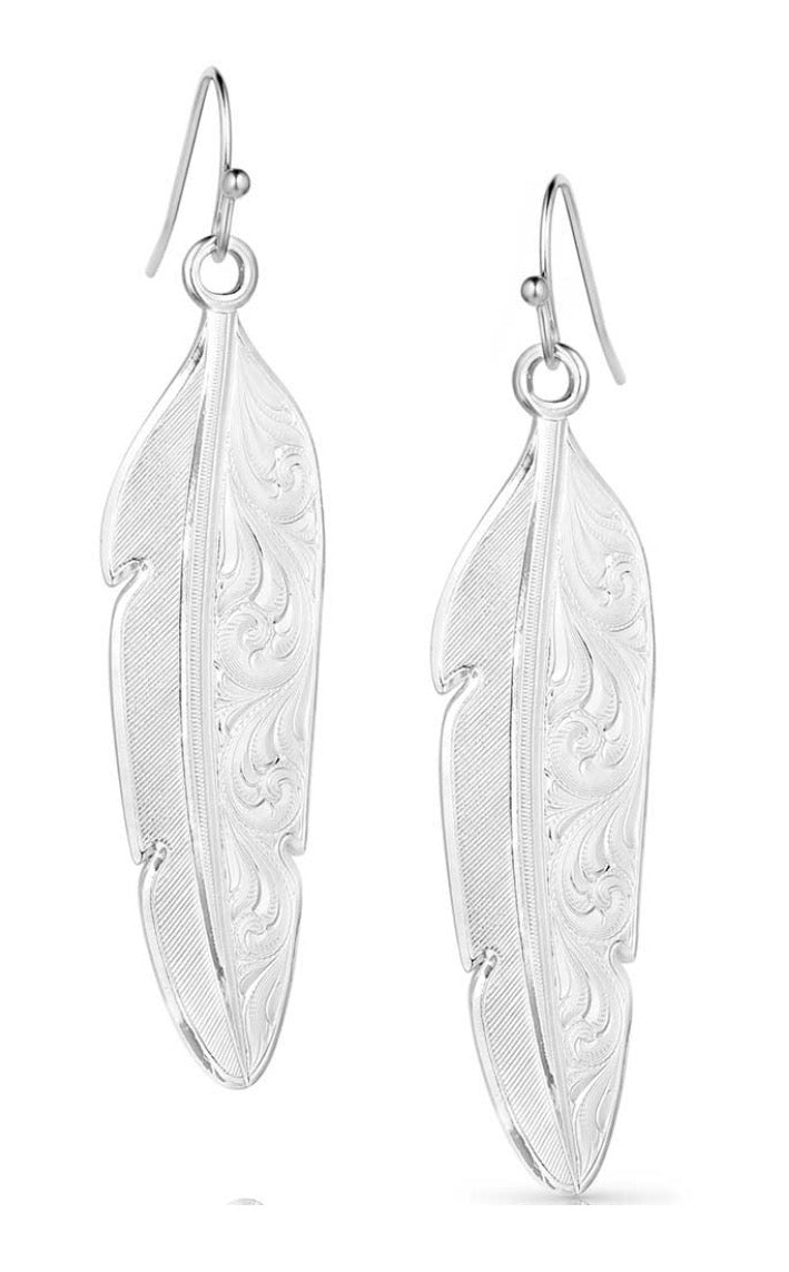 Montana Silversmith Silver Feather AMER5828