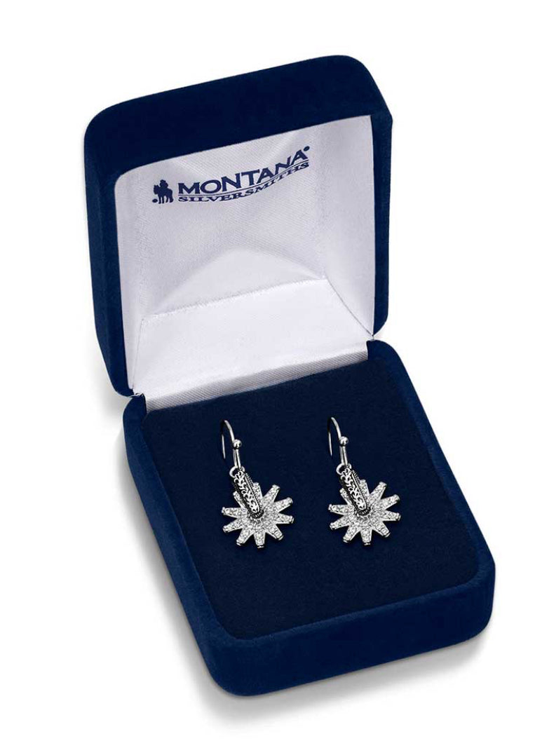 Montana Silversmiths Enjoy the Ride Earrings QER6084