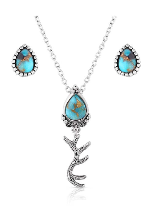 Montana Silversmith Highland Beauty Turquoise Jewelry Set KTJ6080