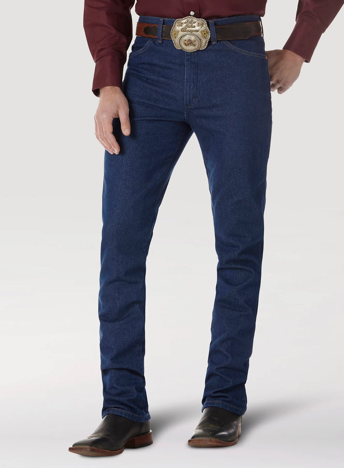 WRANGLER® COWBOY CUT® SLIM FIT JEAN IN PREWASHED INDIGO 936PWD