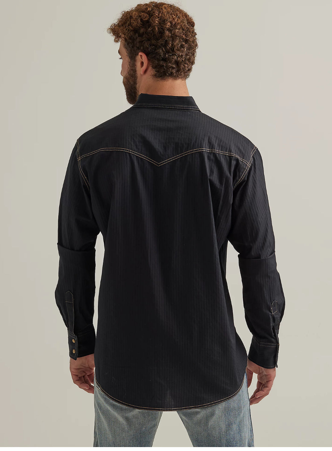 Wrangler Men’s Shirt Retro Black 10MVR532x