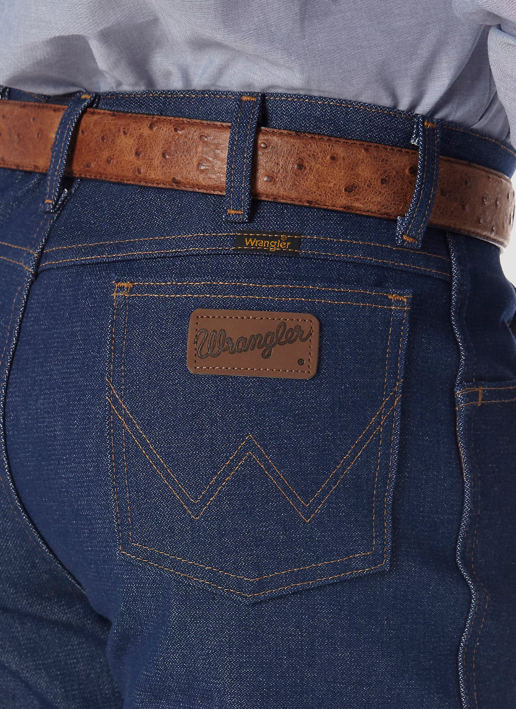 WRANGLER® COWBOY CUT® BOOT JEAN RIGID - REGULAR FIT IN NAVY 945NAV