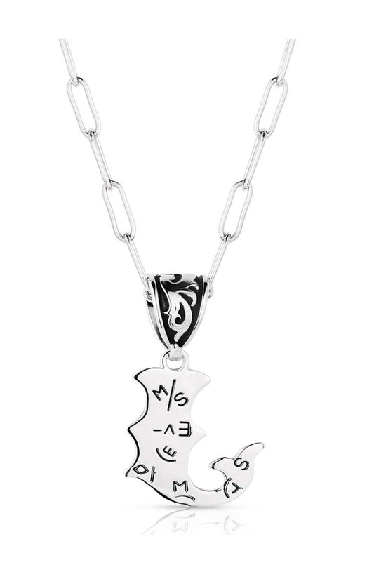 Montana Silversmith Western Initial Necklace - style J NC6096-J