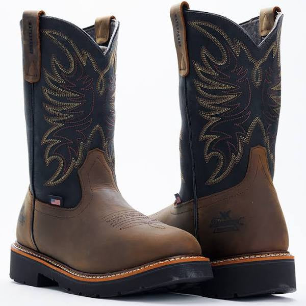 SQUARE TOE WELLINGTON – WATERPROOF – 11″ NON-SAFETY TOE 814-4330