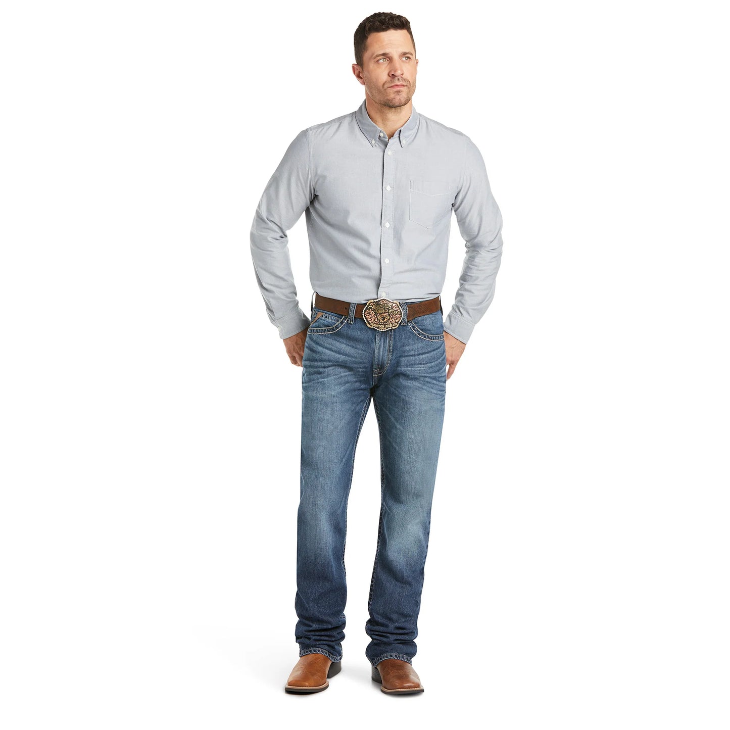 Men's Ariat M2 Owens Stackable Boot Cut Jean 10036071