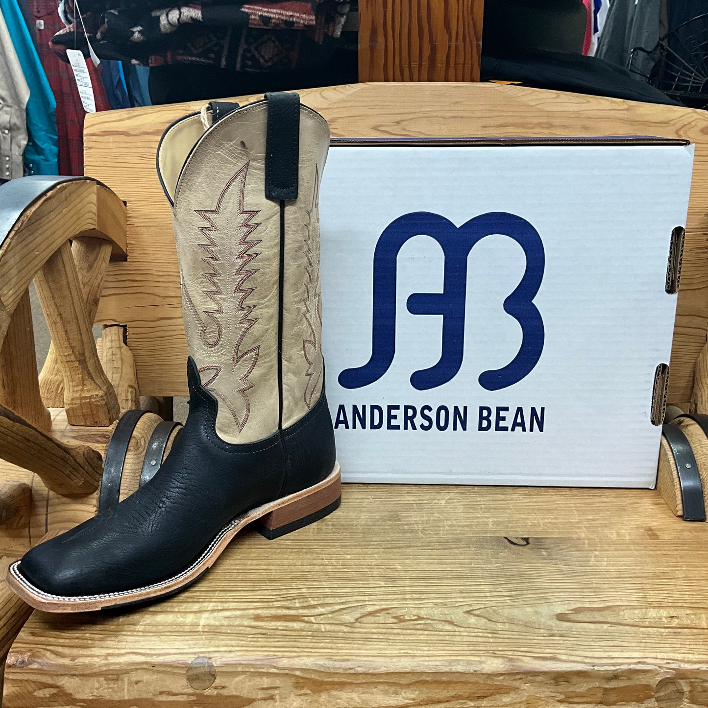 Anderson Bean Black Oiled Shoulder 340634