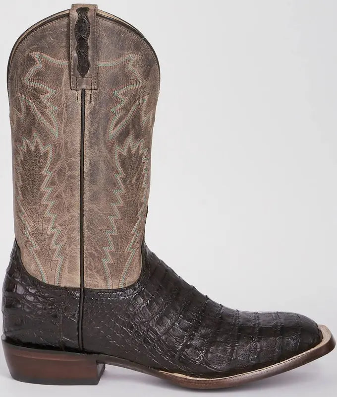 LUCCHESE BOOTS MEN’S CHOCOLATE CAMIN BELLY M4497.WF