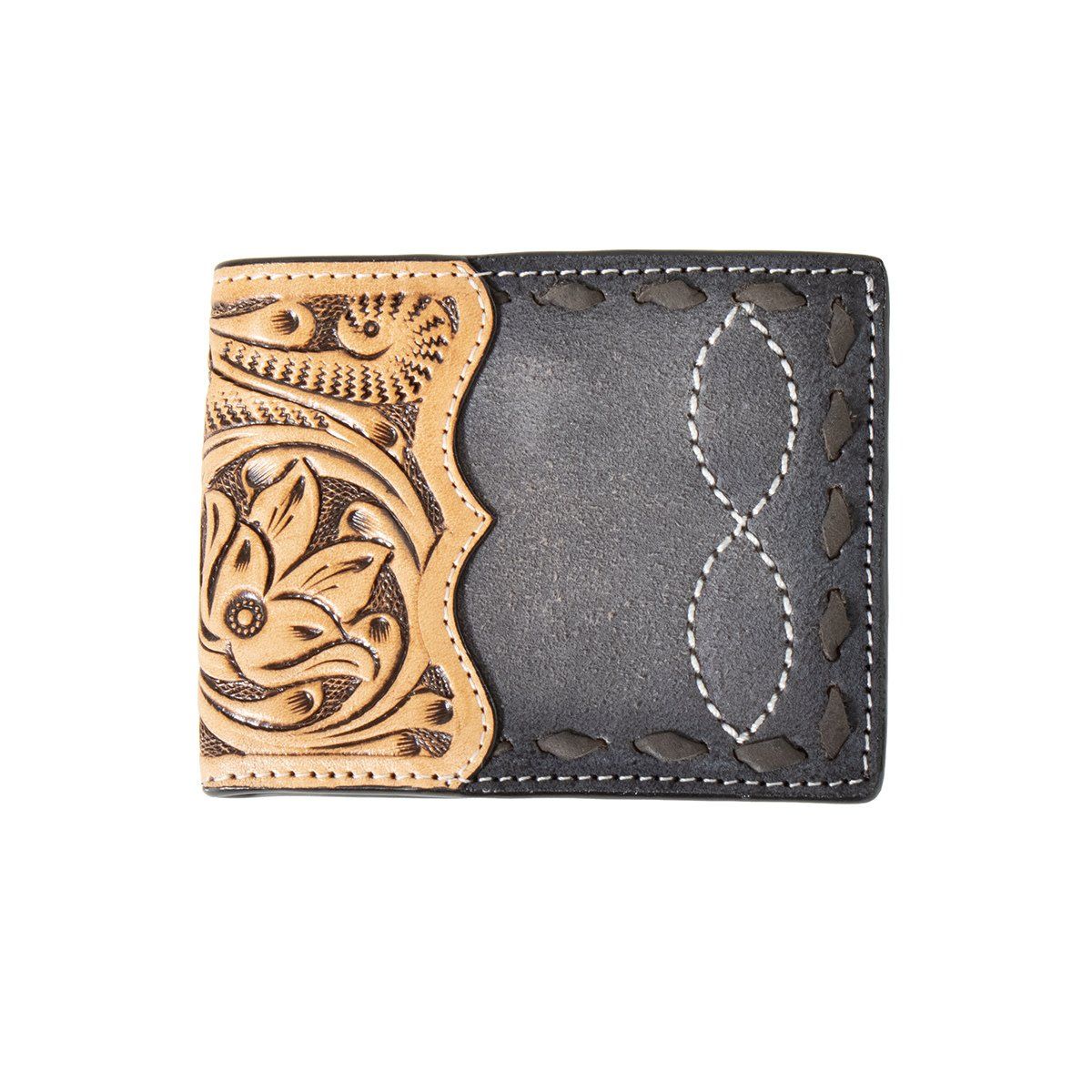 3D Wallet Floral Buck Lace Bifold