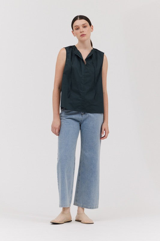 SLEEVELESS COTTON TOP 41922