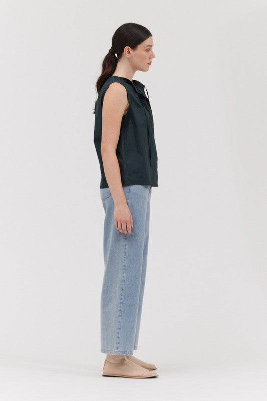 SLEEVELESS COTTON TOP 41922
