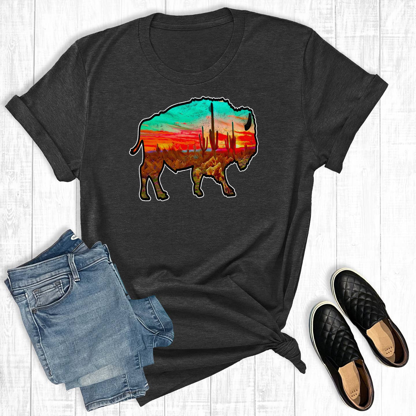 Ladies T-Shirt BISON