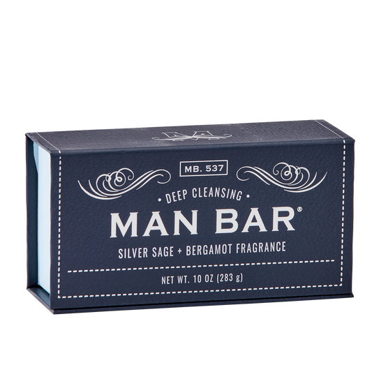 Man Bar Soap Silver Sage + Bergamot SSB7723