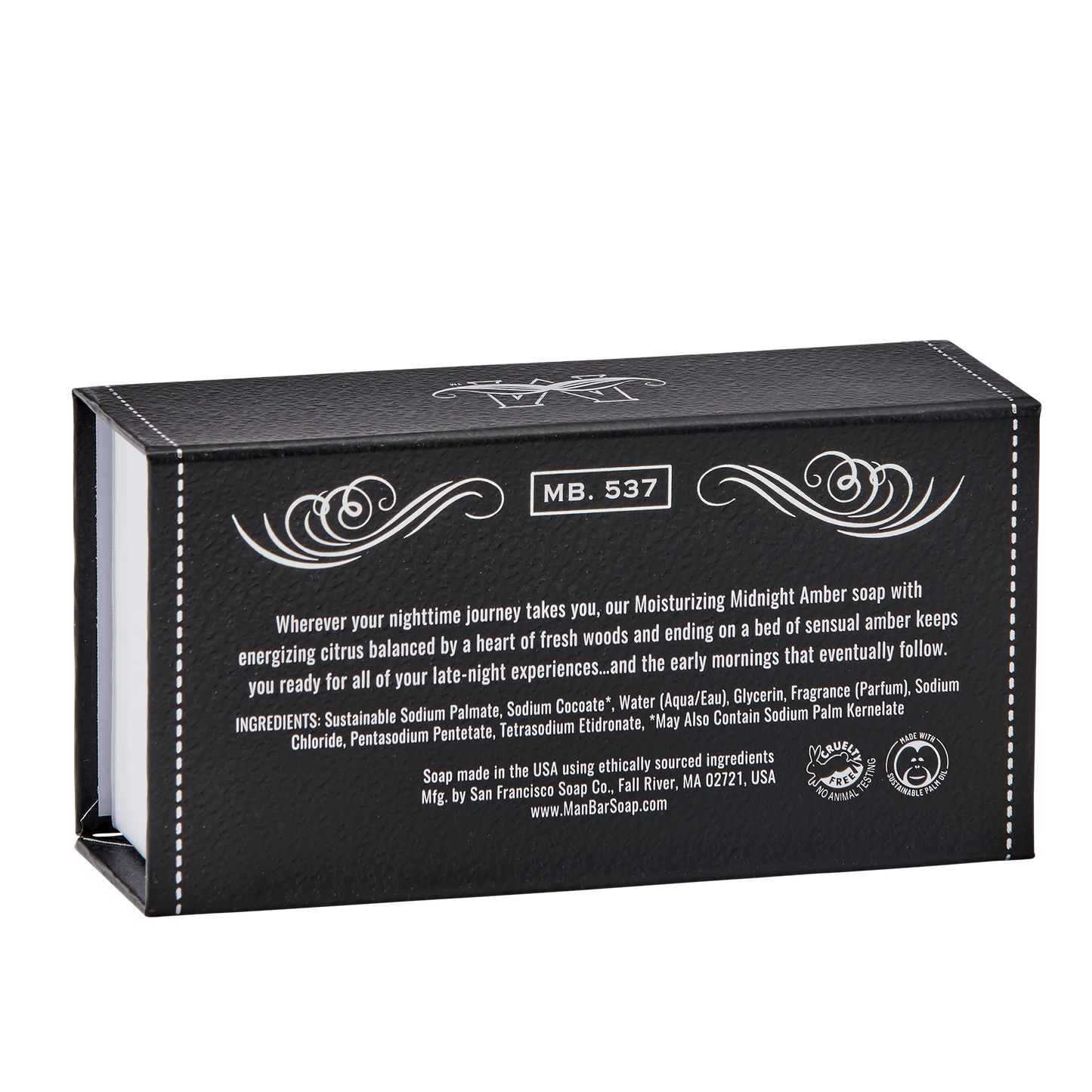 Man Bar Soap Midnight Amber MAF6230