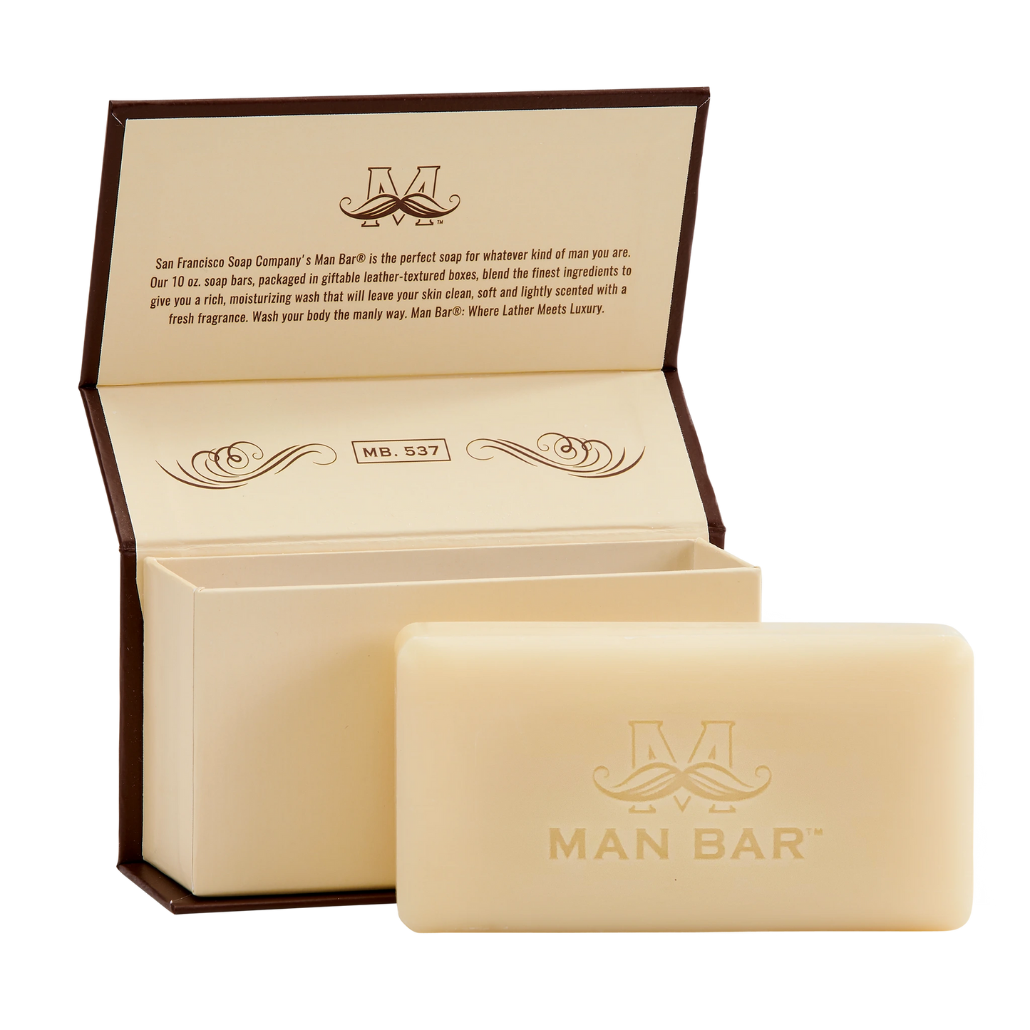 Man Bar Soap Exotic Musk + Sandalwood EMS3670