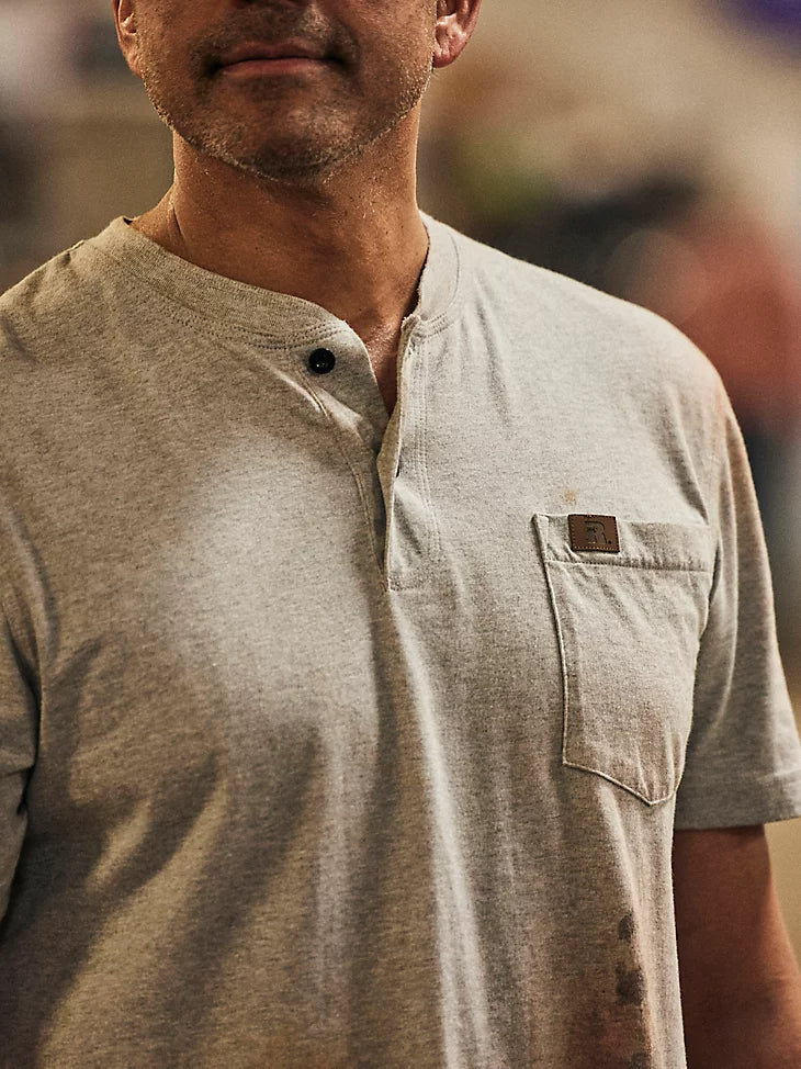 WRANGLER® RIGGS WORKWEAR® SHORT SLEEVE HENLEY 103W760AH