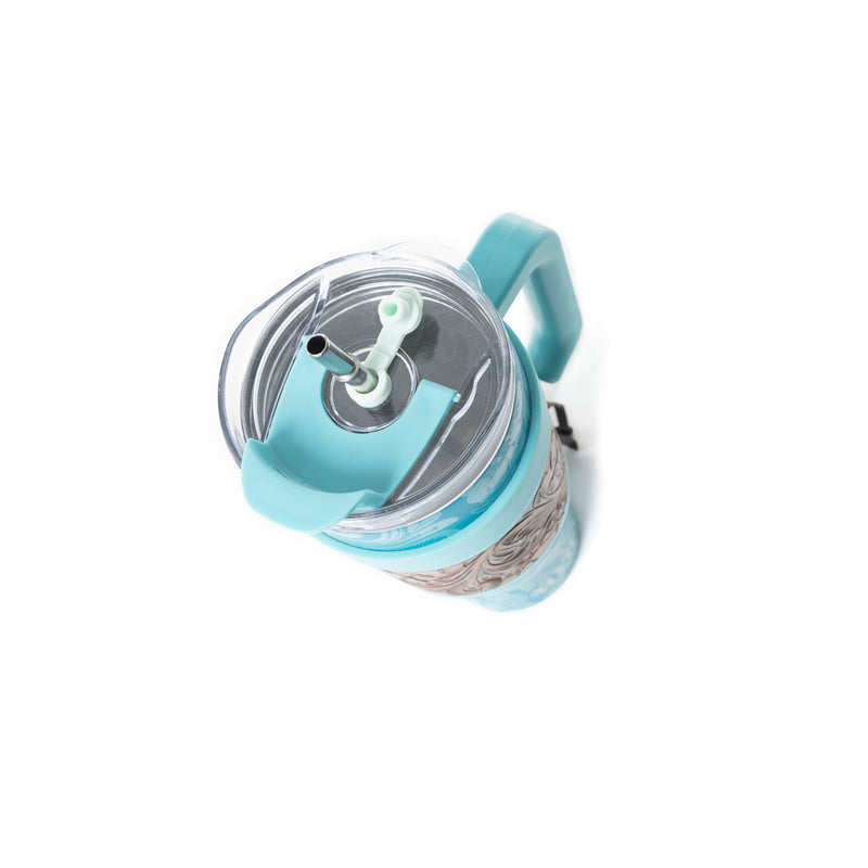 Myra Wide Wyoming Tumbler TealBlue S-12055