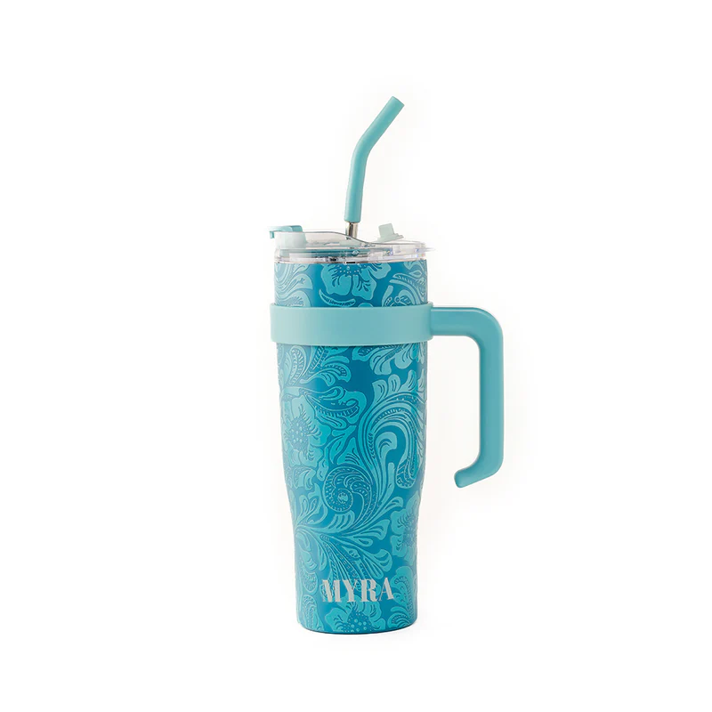 Myra Wide Wyoming Tumbler TealBlue S-12055