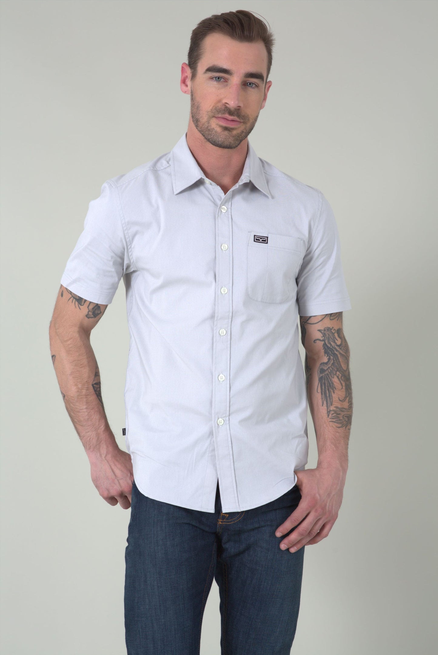 Kimes Short Sleeve Shirt Button Linville