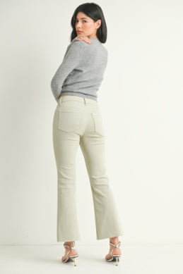 JBD Ladies Jeans Cropped Flare JP1880