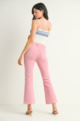 JBD Ladies Jeans Cropped Flare JP1880