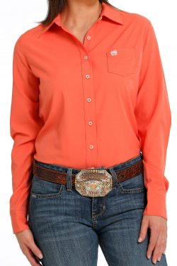 Cinch Ladies Arenaflex Coral MSW9163010COR