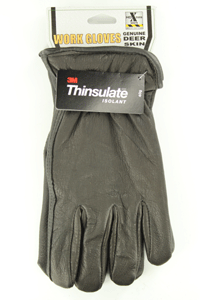 Gloves Xtreme Black Deerskin Lined Gloves H2111401